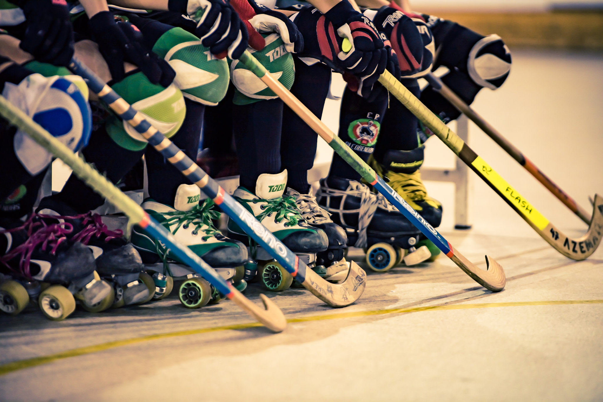 ¿Qué stick de hockey patines elegir?