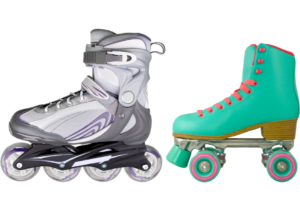 patines en línea o 4 ruedas