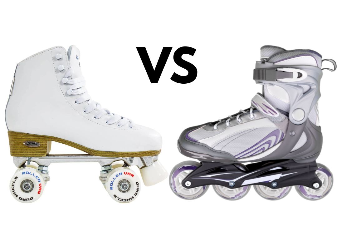 Diferencias entre patines de línea y quads